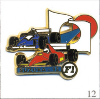 Pin's Automobile / Formule 1 - Grand Prix De Suzuka 1995 - Cartouche Bleu . Estampillé JFG Miami. Zamac. T898-12 - F1