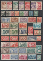 ANDORRE - AVANT 1958 - COLLECTION (QUELQUES BONNES VALEURS YVERT 40A...) **/* MNH/MLH - 2 PAGES - COTE 2017 = 785 EUR. - - Verzamelingen