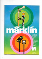 Livret   Catalogue  Trains  -  Marklin -    Signal Buch  Fur  Signale     M 0340 - 28 Pages - Chemin De Fer & Tramway