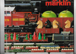 Livret   Catalogue  Trains  -  Marklin -   1982 - 1983 - 170 Pages+ Feuille Tarif - Chemin De Fer & Tramway