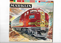 Livret   Catalogue  Trains  -  Marklin -   1961 - 1962 - 58 Pages+ Feuille Tarif - Chemin De Fer & Tramway