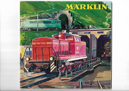 Livret Catalogue  Trains  -  Marklin -   1963 - 1964 -  62 Pages - Chemin De Fer & Tramway