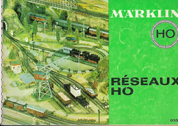 Livret Catalogue  Trains  -  Marklin -      Ho Reseaux   HO  0352  - 86 Pages - Chemin De Fer & Tramway