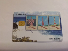 Cuba - Kuba - Faros De Cuba Stamp Timbre Briefmarke  Lighthouse Light House Leuchtturm - Cuba