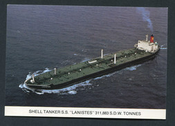 CPM D'armateur Compagnie Pétrolière Shell - Pétrolier "S/S Lanistes" Tanker - Tanker