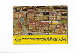 Livret Catalogue  Trains   Kibri  - Annee 1966 -  36 Pages  +  Feuille Tarif  -  Modellbahn  - Zubehor - Chemin De Fer & Tramway