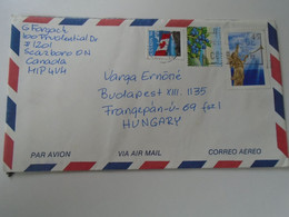 D192604  Canada Airmail Cover  1999  Scarboro  Ontario -   Sent To Hungary - Brieven En Documenten