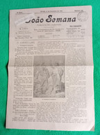 Ovar - Jornal "João Semana" Nº 207 De 17 De Fevereiro De 1918 - Imprensa. Aveiro. Portugal. - Algemene Informatie