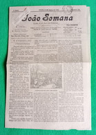 Ovar - Jornal "João Semana" Nº 210 De 10 De Março De 1918 - Imprensa. Aveiro. Portugal. - General Issues