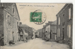 49 - THOUARCE  - La Gendarmerie Et La Rue Du Pont  207 - Thouarce