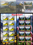 Europa Cept - 2011 - South Ossetia & Georgia - 1.Booklet Of 10 Set ** MNH - 2011