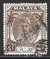 Malaya, Kelantan 1951. Scott #53 (U) Sultan Ibrahim - Kelantan