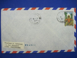 1974 Laos Carcassonne France Cover Air Mail Poste Aérienne - Laos