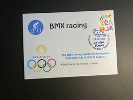 (2 N 13) 2024 France - Paris Olympic Games (28-12-2022) Sport / Cycling BMX Racing - Summer 2024: Paris