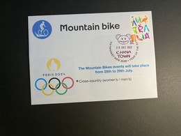 (2 N 13) 2024 France - Paris Olympic Games (28-12-2022) Sport / Cycling Mountain Bike - Eté 2024 : Paris