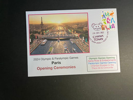 (2 N 13) 2024 France - Paris Olympic Games (28-12-2022) Olympic & Paralympic Opening Ceremonies - Summer 2024: Paris