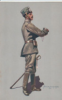 AK Stabsoffizier Des 1. Leib-Husaren-Reg. Nr. 1 - Danzig-Langfuhr - 1915 - Künstlerkarte Luschwitz-Koreettski (62374) - Uniformes