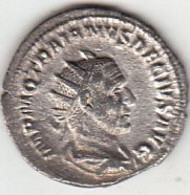 Império Romano, Trajano Décio 249-251 D.C., Antoniano Em Prata - Other & Unclassified