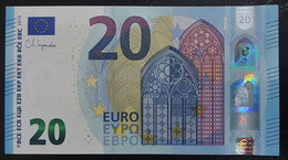 20 EURO S023F1 Serie SX Lagarde Italy Charge 01 Perfect UNC - 20 Euro