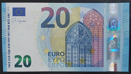 20 EURO S023D2 Serie SW Lagarde Italy Charge 01 Perfect UNC - 20 Euro