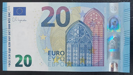20 EURO S023H5 Serie SR Lagarde Italy Charge 01 Perfect UNC - 20 Euro