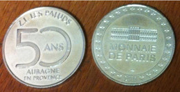 13 AUBAGNE Z. I. LES PALUDS 50 ANS MEDAILLE MDP 2018 CN MÉDAILLE MONNAIE DE PARIS JETON MEDALS COINS TOKENS - 2018