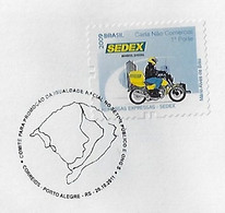 Brazil 2011 Cover Cancel Committee Promotion Racial Equality Public Sector & Non-Governmental Organizations Porto Alegre - Storia Postale