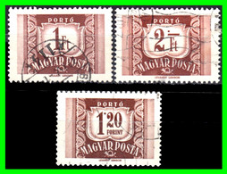 HUNGRIA… (EUROPA) FRANQUE DEBIDO DIGITOS EN EL ESCUDO DE ARMAS AÑO 1969 - Revenue Stamps