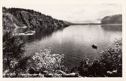 3184 – Real B&W RPPC Photo - Sandpoint Idaho Sheepherder Bay Lake Pend Oreille – VG Condition – 2 Scans - Other & Unclassified