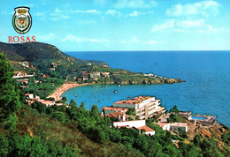 16106    HÔTEL  ALMADRABA  PARK  ROSAS   Costa Brava    Espagne  ( Recto Verso) - Hotels & Restaurants