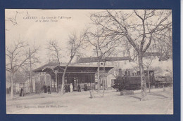 CPA [81] Tarn > Castres écrite Train Chemin De Fer Tramway - Castres