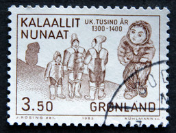 Greenland 1983 Millenary Of Settlement IV   MiNr.144 ( Lot D 1781) - Used Stamps