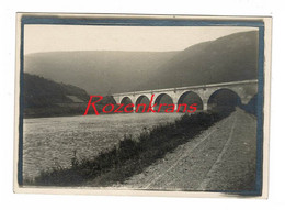 1926 Ancienne Photo Unique Ardennes France Anchamps Laifour Viaduc Ferroviaire Sur La Meuse Revin Pont Du Chemin De Fer - Revin