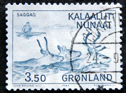 Greenland 1981 Hunting   MiNr.131  (lot D 1860  ) - Gebruikt