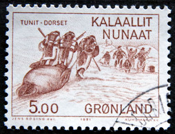 Greenland 1981 Hunting   MiNr.132  (lot D 2533  ) - Gebruikt