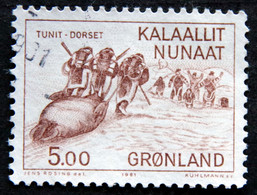 Greenland 1981 Hunting   MiNr.132  (lot D 2549  ) - Used Stamps