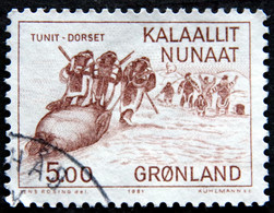 Greenland 1981 Hunting   MiNr.132  (lot D 2552  ) - Gebruikt