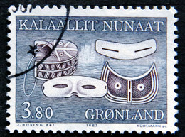 Greenland 1987  Inuit Artefacts  Masks  MiNr.175   ( Lot D 2849) - Gebruikt