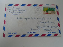 D192609   Canada Airmail Cover  1971 Toronto,  Ontario -   Sent To Hungary - Covers & Documents