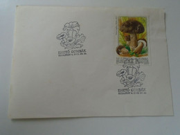 D192615     Hungary   Mushrooms  Champignon  Fungi Pilz   1993 - Cartas & Documentos