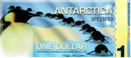 ANTARCTICA - 1 DOLLARS 2011 UNC - Specimen
