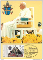 RAR Maxicard Papst Papa Johannes Paul II In Gelsenkirchen 1987 Karol Wojtyla - Geilenkirchen