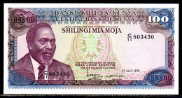 659-Kenya 100 Shillings 1978 C11 Neuf/unc - Kenia