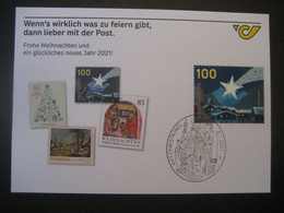 Osterreich- Christkindl 6.1.2021, Auf ÖPT Glückwunschkarte - Lettres & Documents