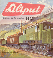 Catalogue LILIPUT 1964/65 Chemins De Fer Modèle HO  1/87 Französische Ausgabe - Francés