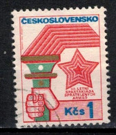 Tchécoslovaquie 1973 Mi 2123 (Yv 1968), Obliteré, Varieté-position 20/2 - Variétés Et Curiosités