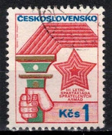 Tchécoslovaquie 1973 Mi 2123 (Yv 1968), Obliteré, Varieté-position 47/2 - Variedades Y Curiosidades