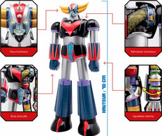 Construirez Goldorak Grendizer 70 Cm HACHETTE NEUF Complet 60 N° + 3 Classeurs Formidable Robot Des Temps Nouveaux UFO - Figurines En Plastique