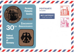 56023 - Bund - 1979 - 20&60Pfg B&S PGALpKte "30 Jahre Bundesrepublik Deutschland" - Lettres & Documents