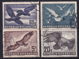 AUSTRIA 1950/53 - Canceled - ANK 967, 969, 971, 973 - Usati